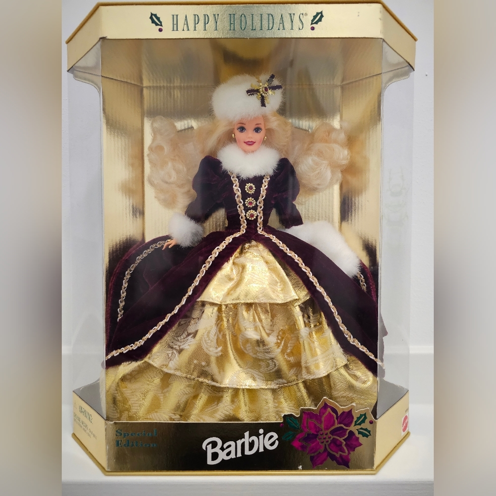 *NEW IN BOX* 1996 Happy Holidays Special Edition Barbie